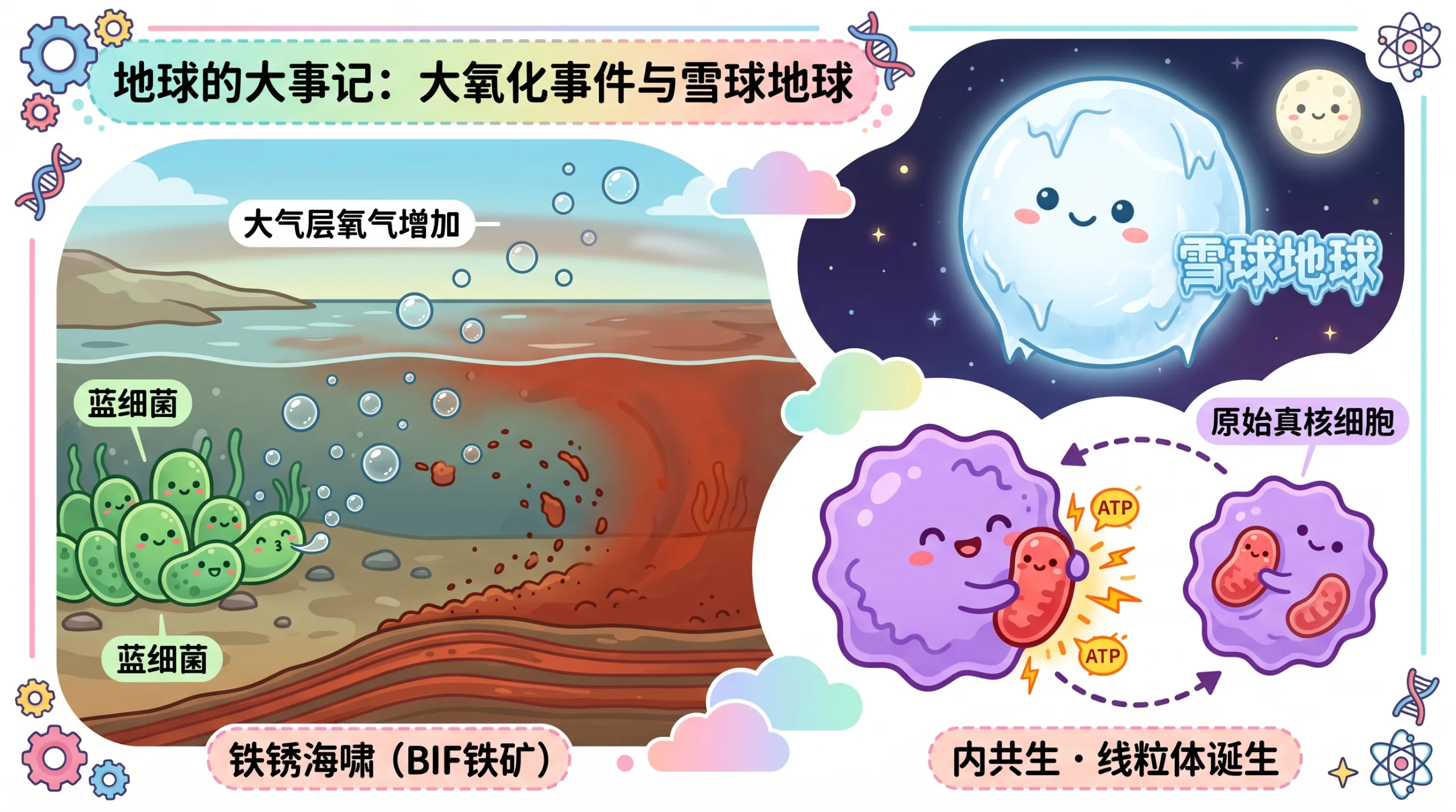 24亿年前地球环境复原图
